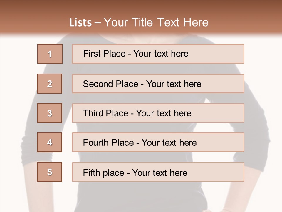 Beautiful Look Life PowerPoint Template