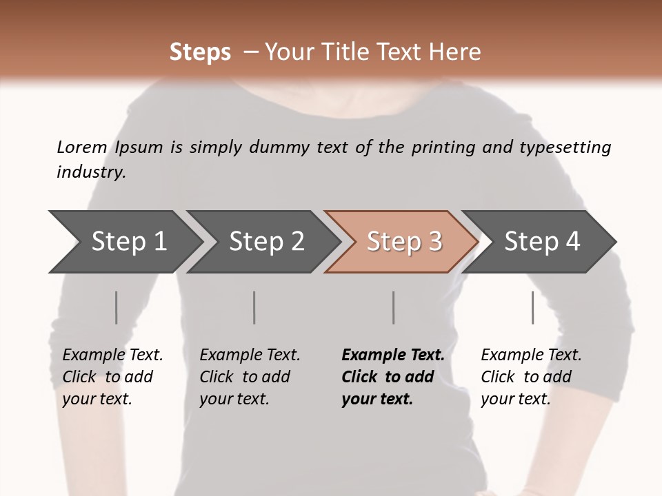Beautiful Look Life PowerPoint Template