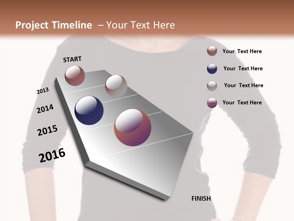 Beautiful Look Life PowerPoint Template
