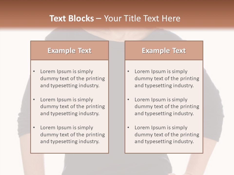 Beautiful Look Life PowerPoint Template