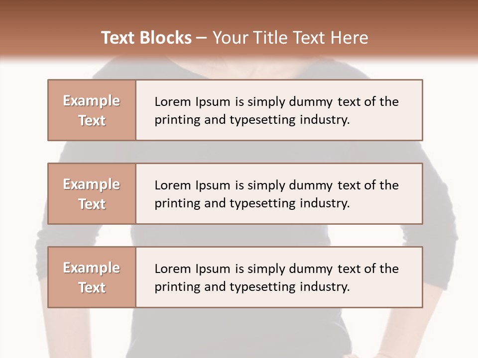 Beautiful Look Life PowerPoint Template