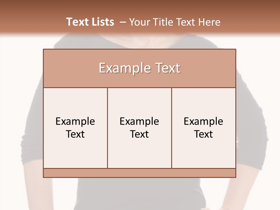 Beautiful Look Life PowerPoint Template