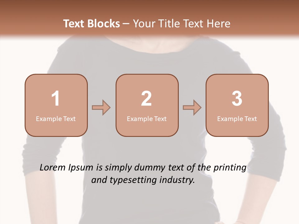 Beautiful Look Life PowerPoint Template