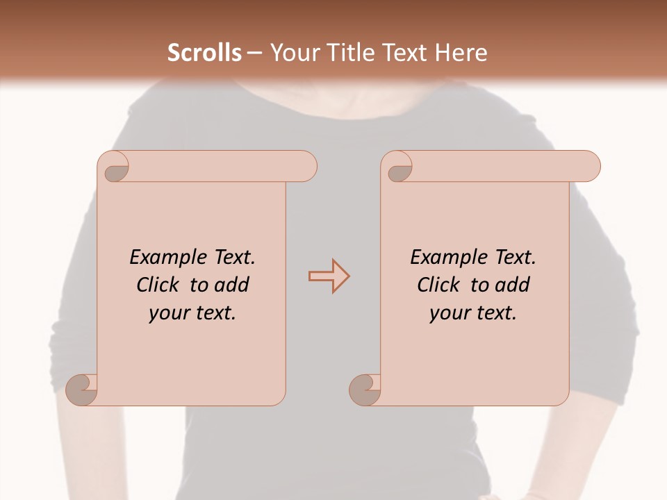 Beautiful Look Life PowerPoint Template