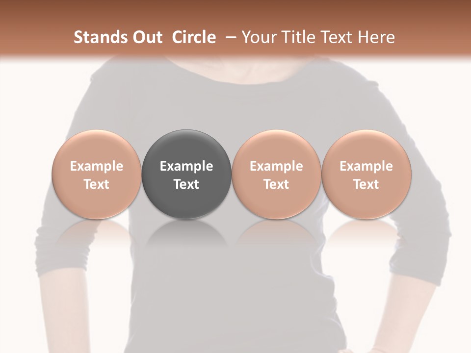 Beautiful Look Life PowerPoint Template