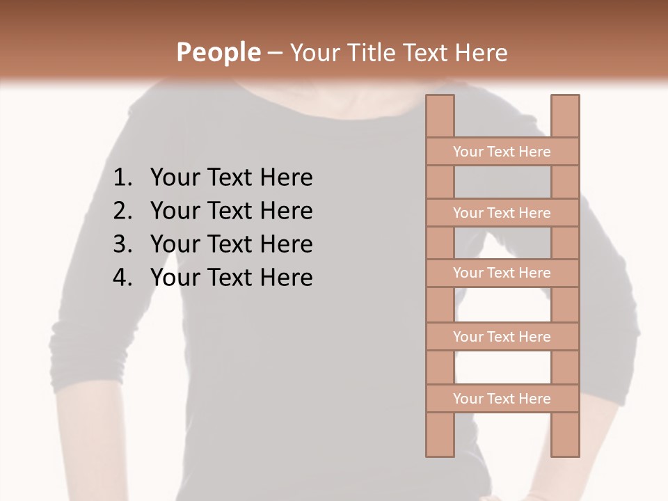 Beautiful Look Life PowerPoint Template