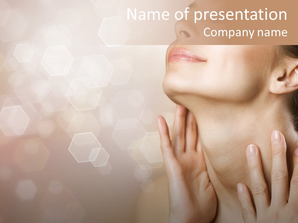 Head Care Nude PowerPoint Template