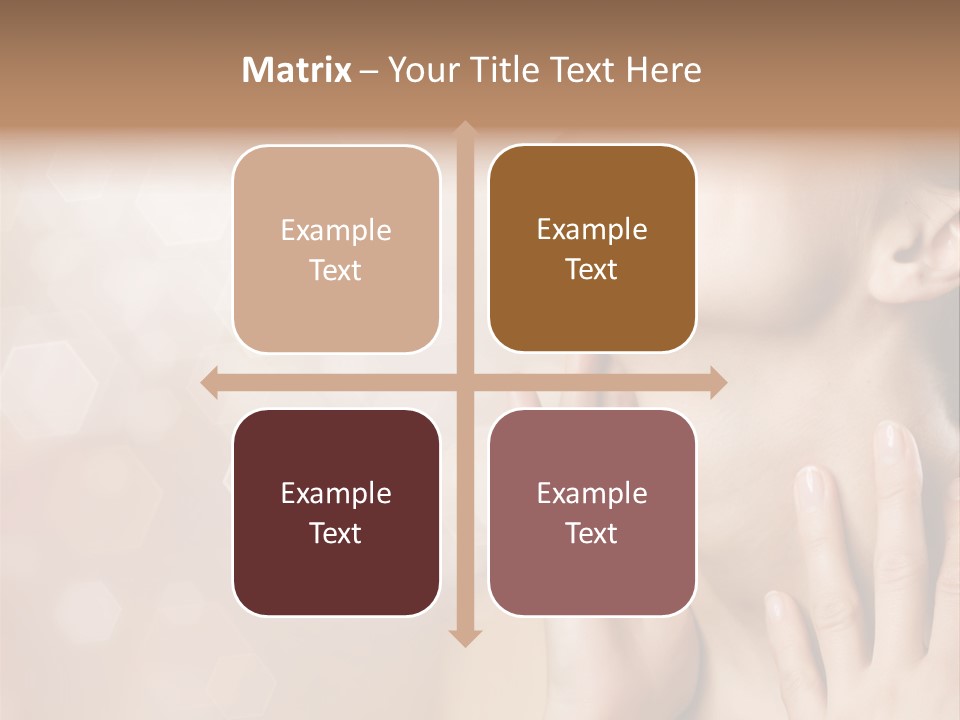 Head Care Nude PowerPoint Template