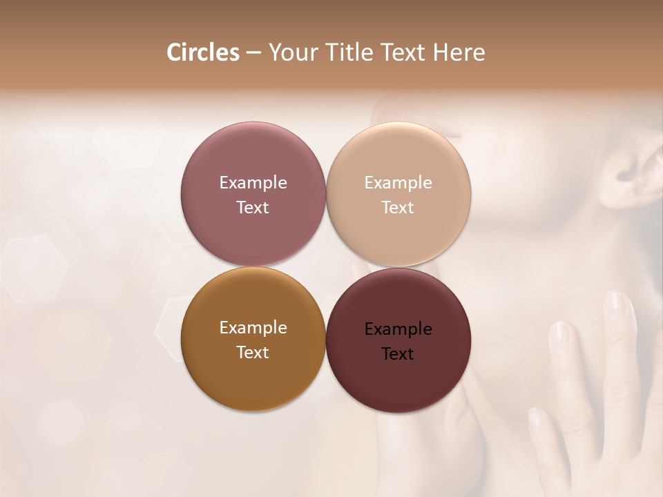 Head Care Nude PowerPoint Template