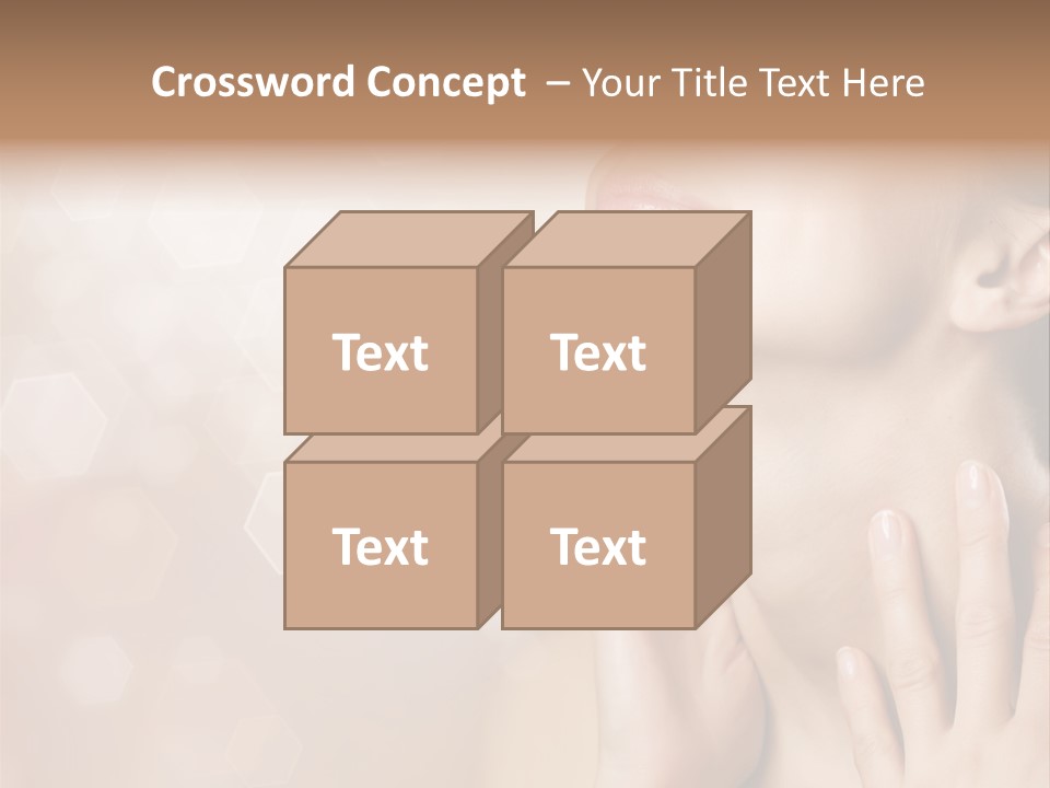 Head Care Nude PowerPoint Template