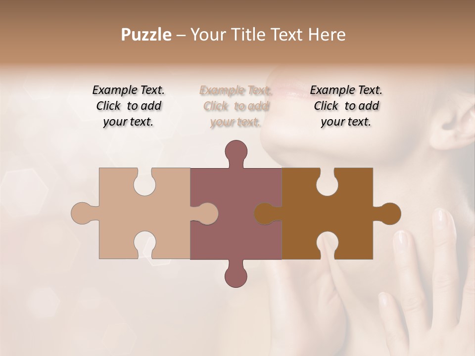 Head Care Nude PowerPoint Template