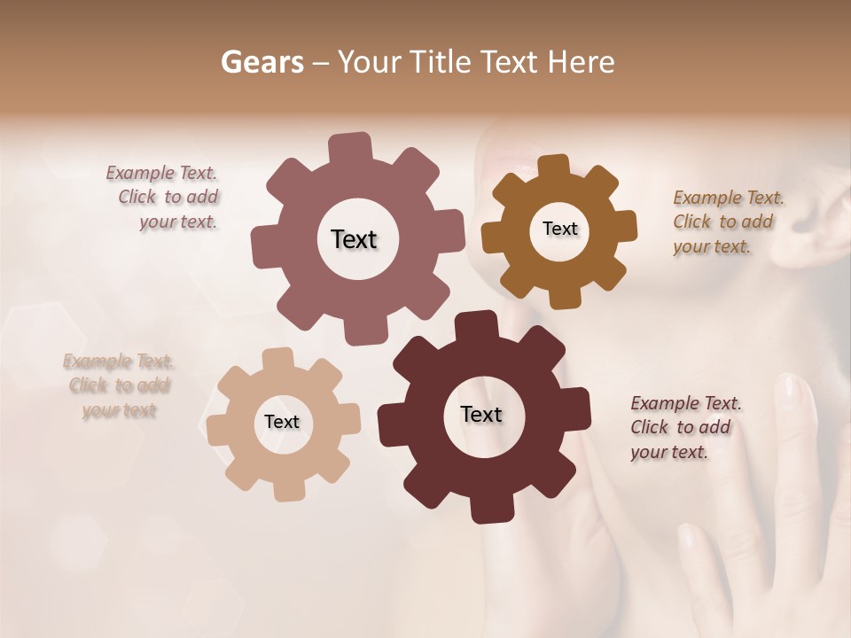 Head Care Nude PowerPoint Template
