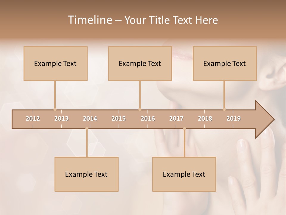 Head Care Nude PowerPoint Template