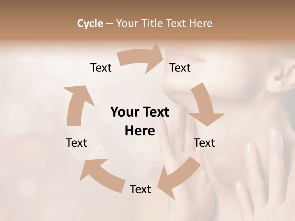 Head Care Nude PowerPoint Template