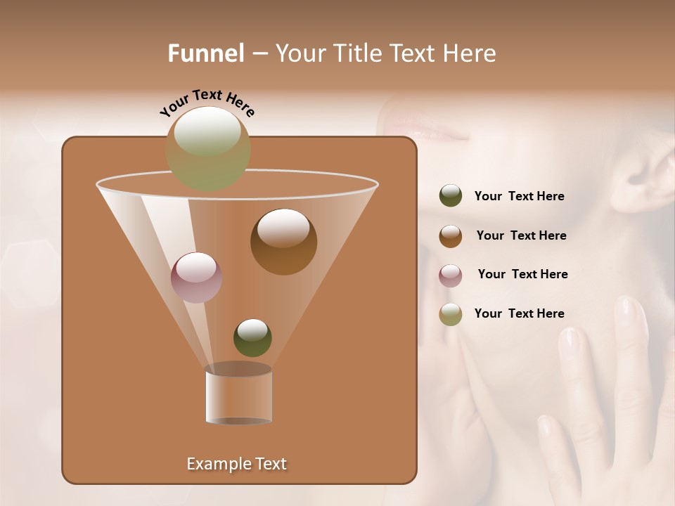 Head Care Nude PowerPoint Template