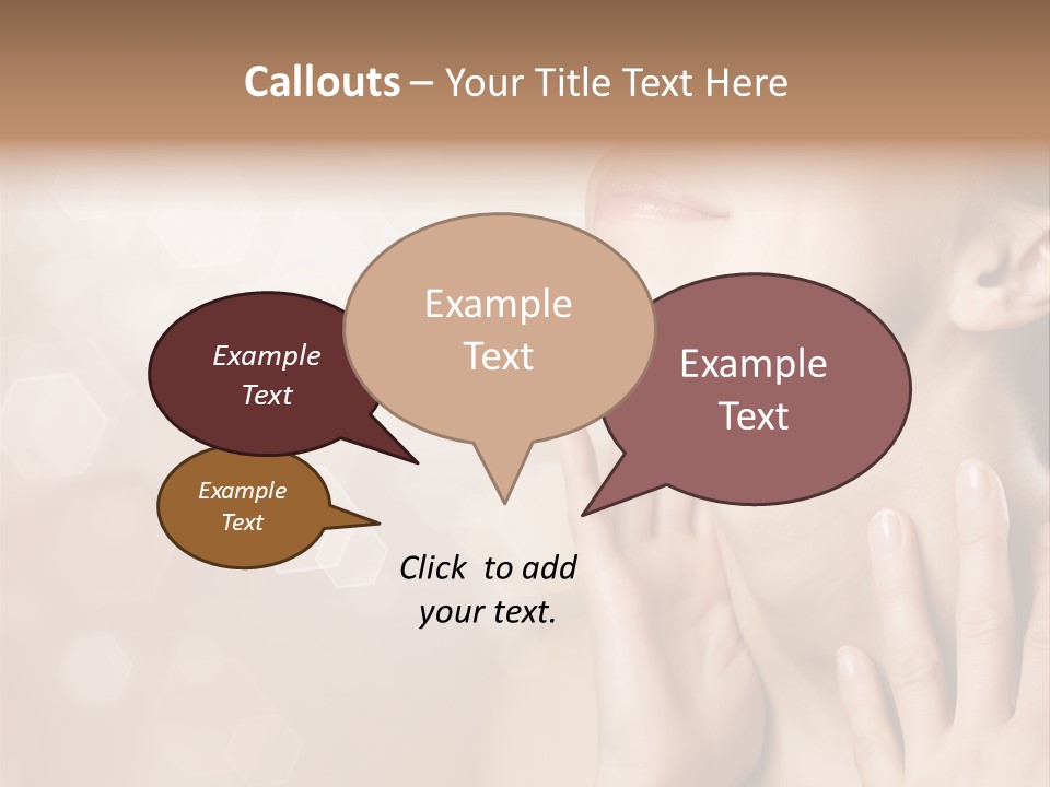 Head Care Nude PowerPoint Template