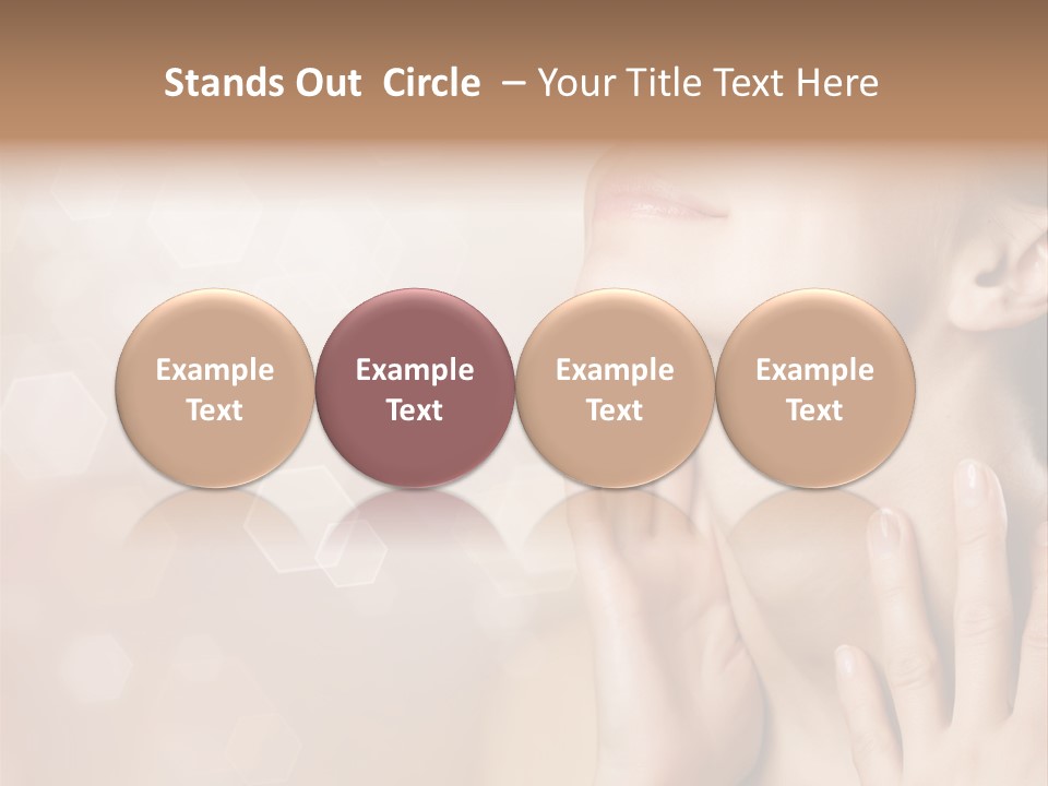 Head Care Nude PowerPoint Template