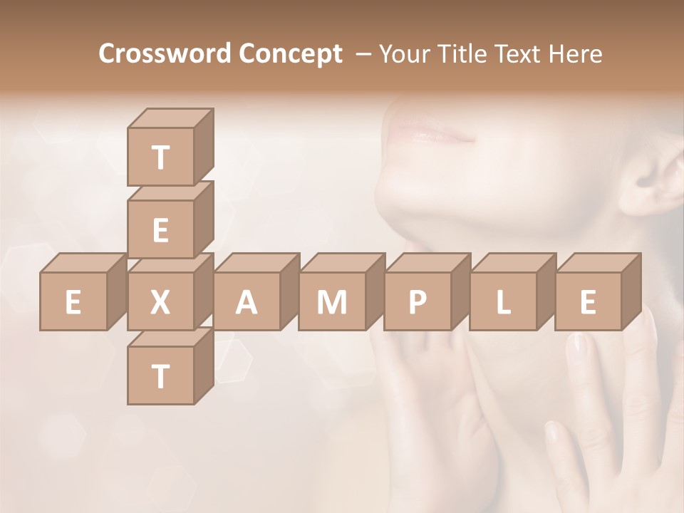 Head Care Nude PowerPoint Template