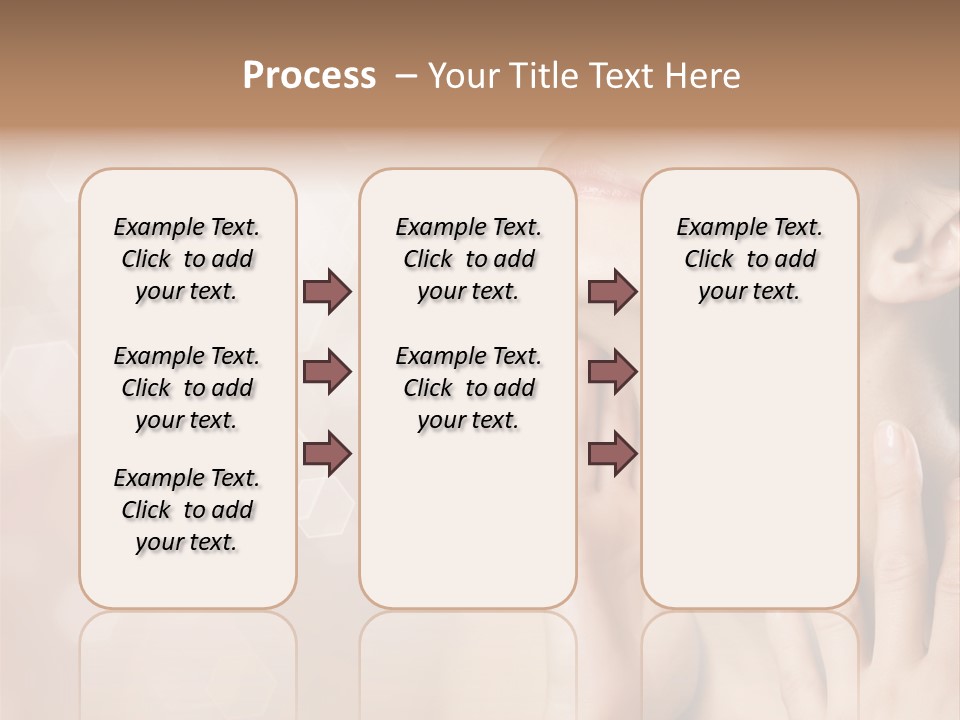 Head Care Nude PowerPoint Template