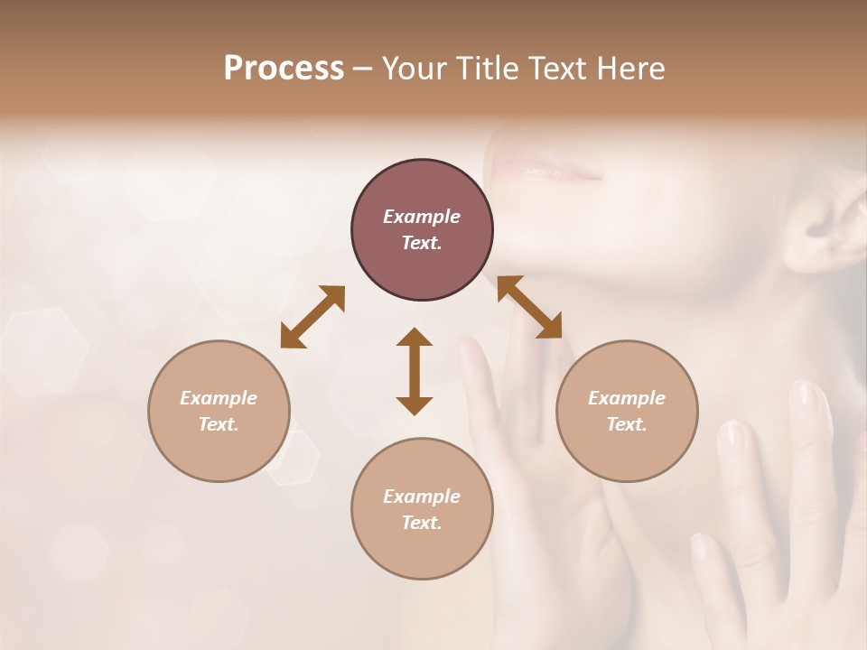 Head Care Nude PowerPoint Template