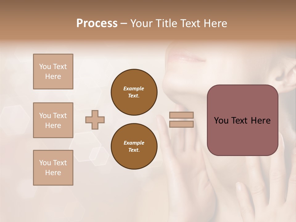Head Care Nude PowerPoint Template