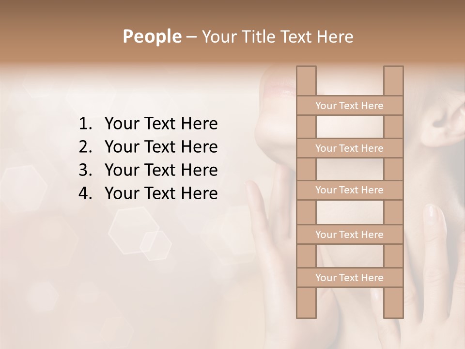 Head Care Nude PowerPoint Template
