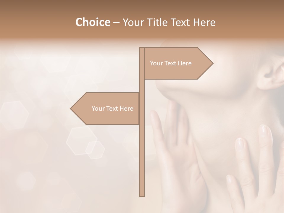Head Care Nude PowerPoint Template