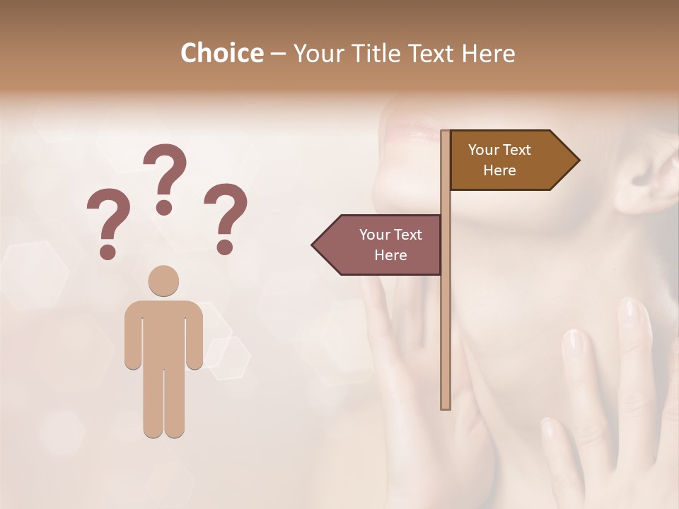 Head Care Nude PowerPoint Template