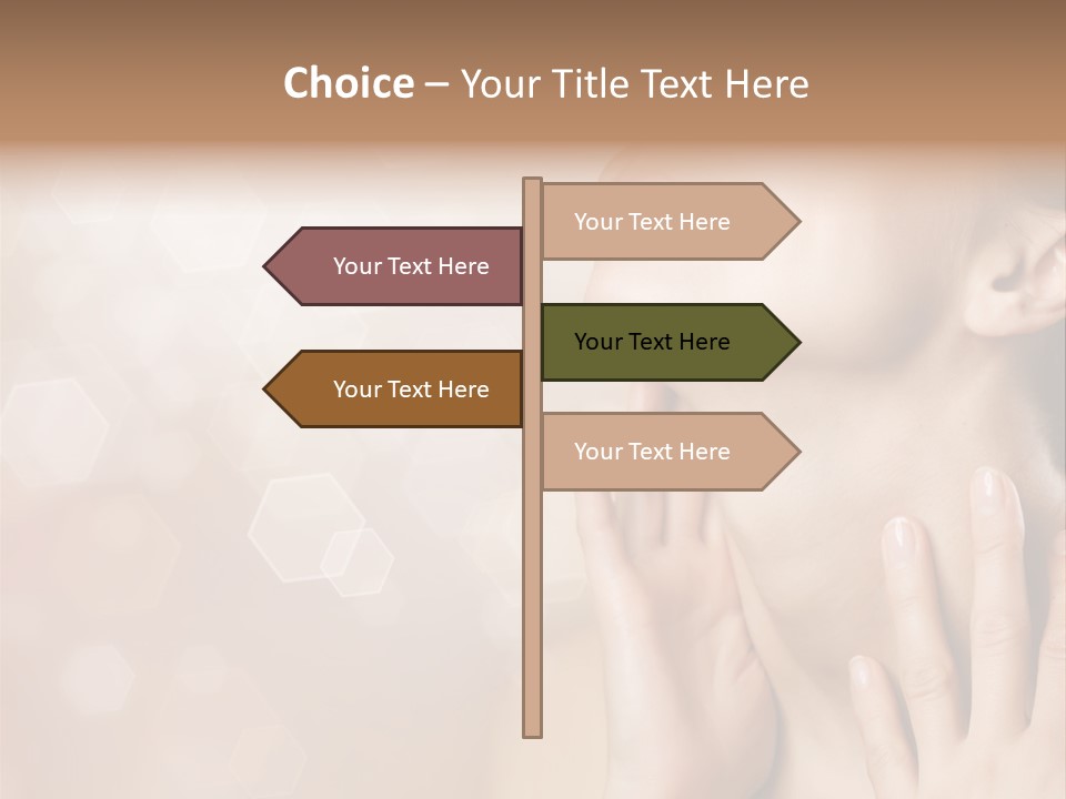 Head Care Nude PowerPoint Template