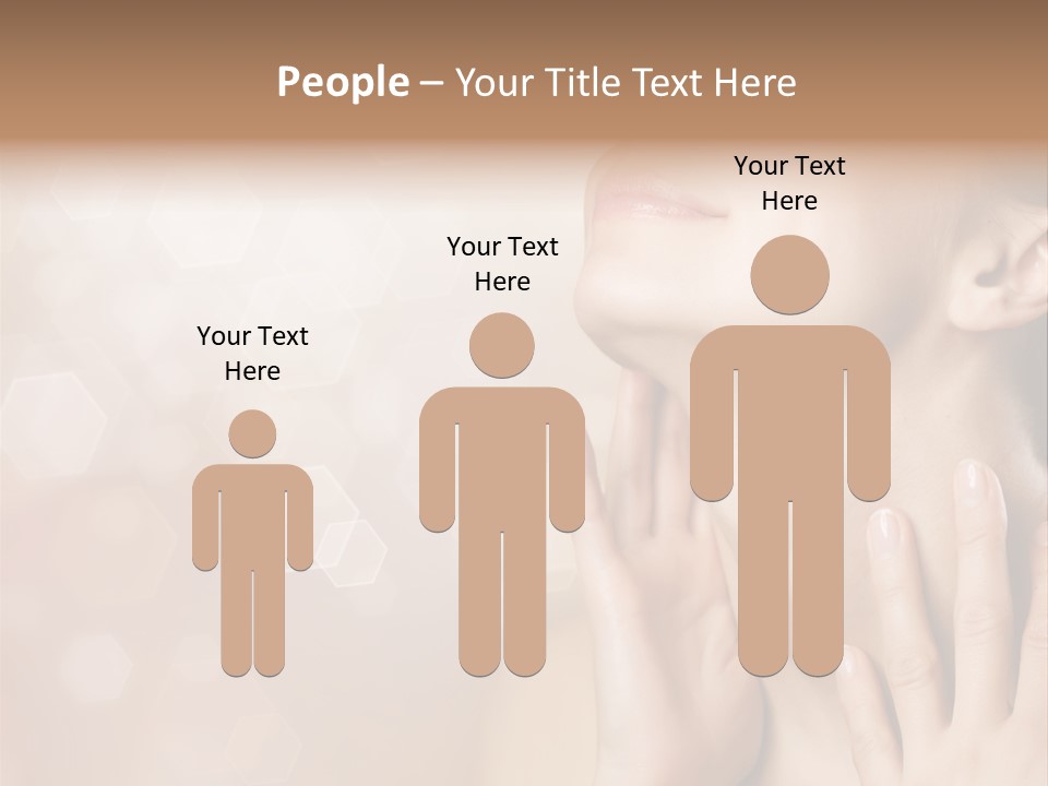 Head Care Nude PowerPoint Template