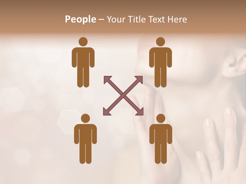 Head Care Nude PowerPoint Template