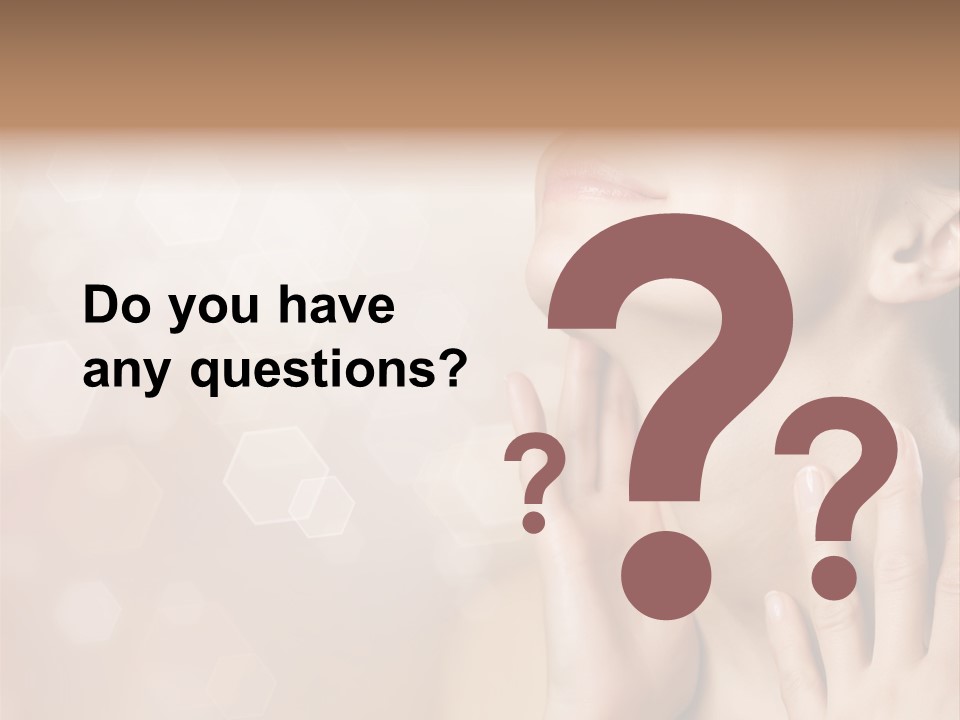 Head Care Nude PowerPoint Template