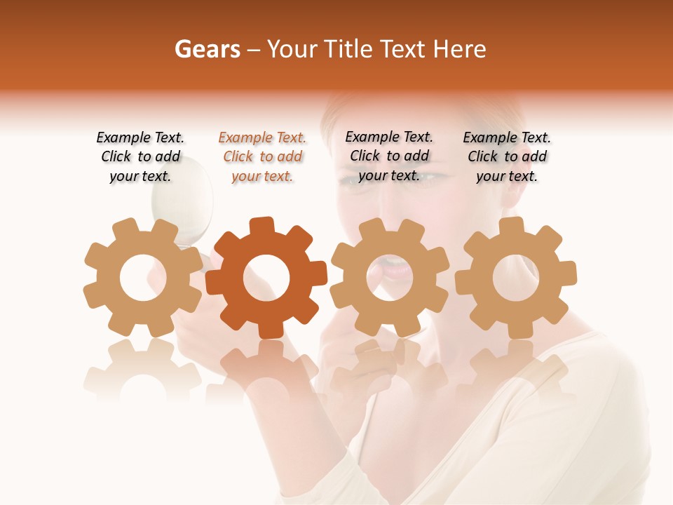 Cosmetics Illness Dejected PowerPoint Template