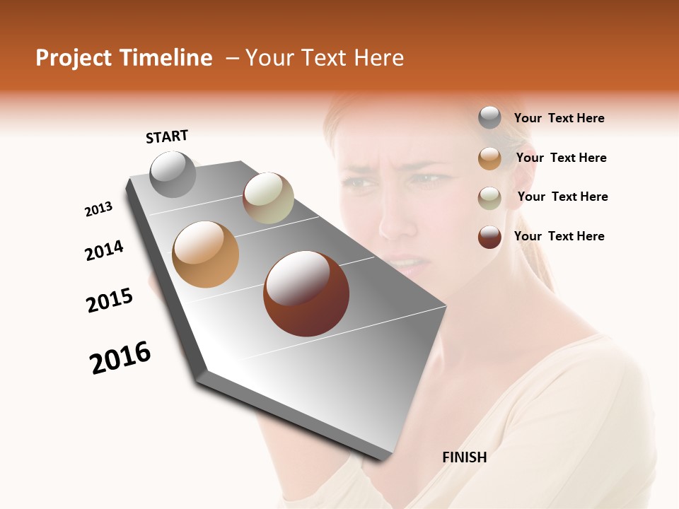 Cosmetics Illness Dejected PowerPoint Template