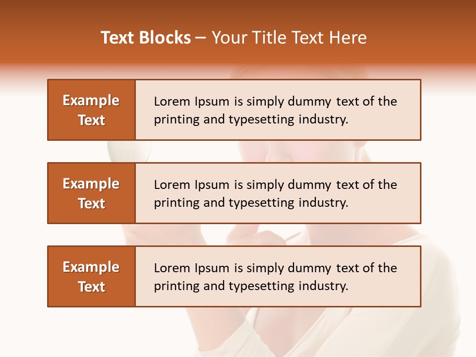 Cosmetics Illness Dejected PowerPoint Template