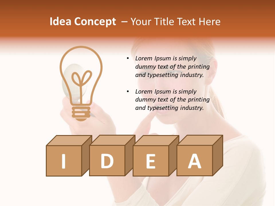 Cosmetics Illness Dejected PowerPoint Template