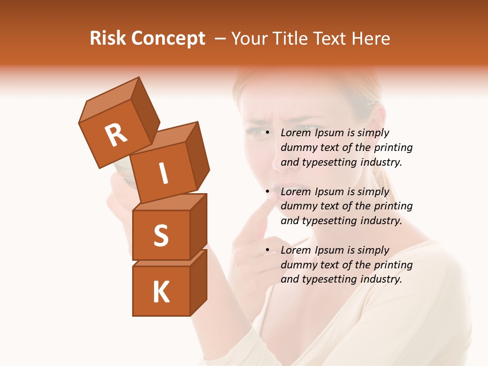 Cosmetics Illness Dejected PowerPoint Template