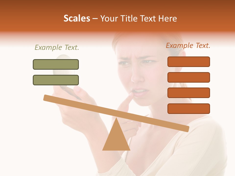 Cosmetics Illness Dejected PowerPoint Template
