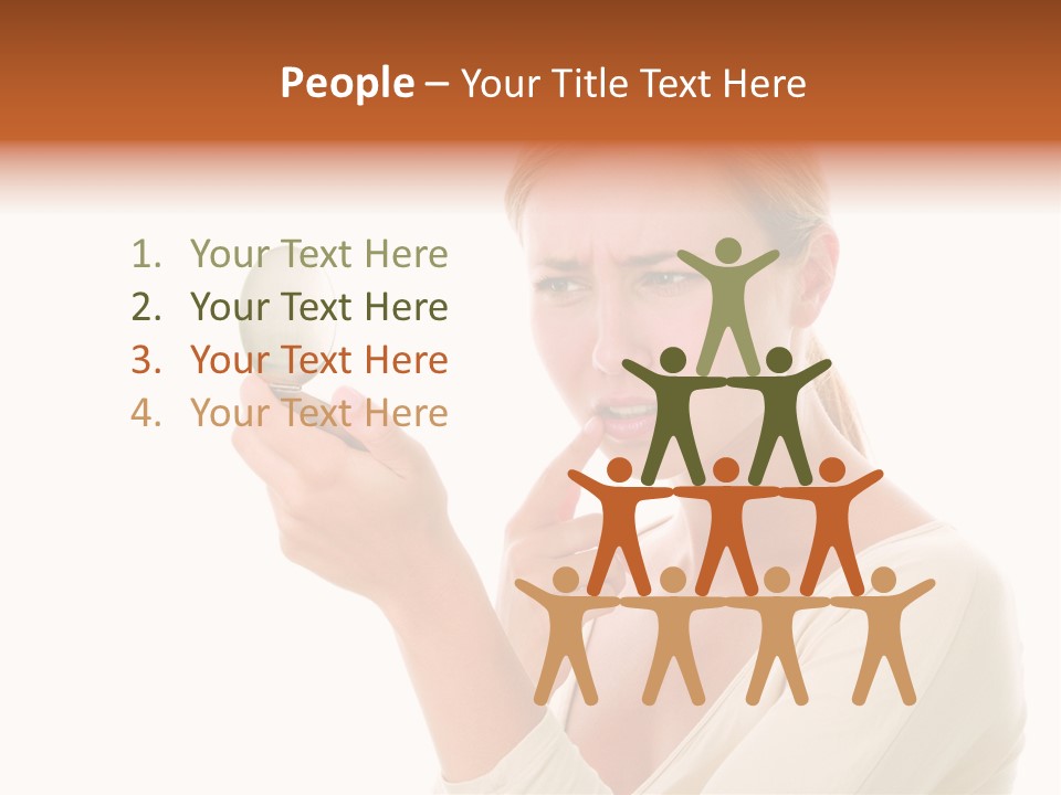 Cosmetics Illness Dejected PowerPoint Template