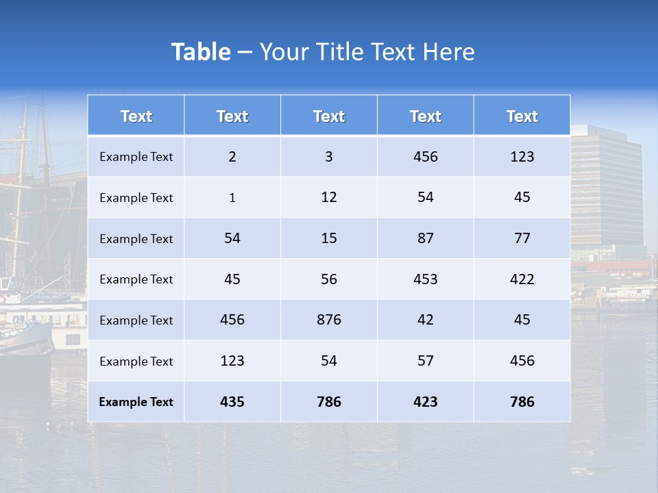 Downtown Destination Hotel PowerPoint Template
