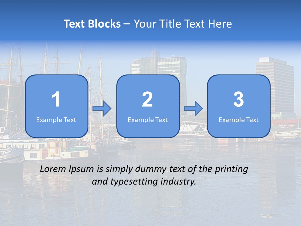 Downtown Destination Hotel PowerPoint Template