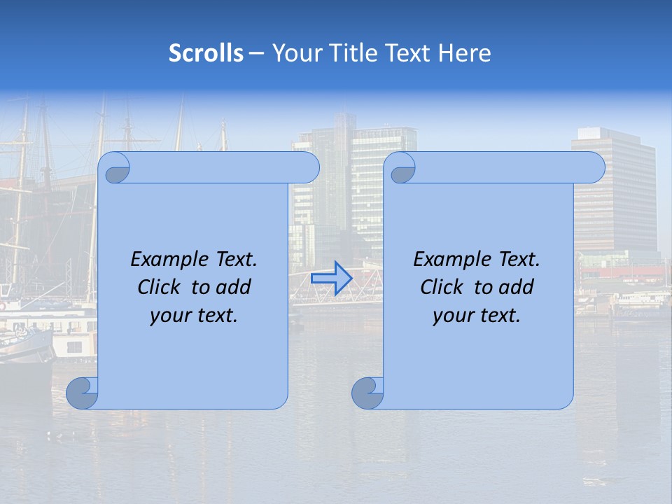 Downtown Destination Hotel PowerPoint Template