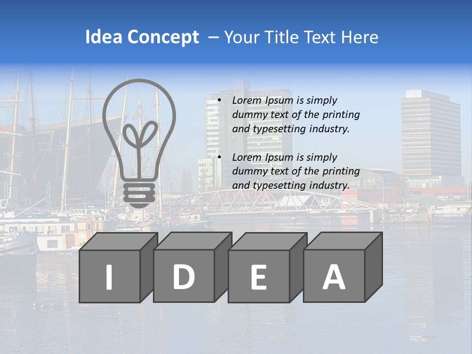 Downtown Destination Hotel PowerPoint Template