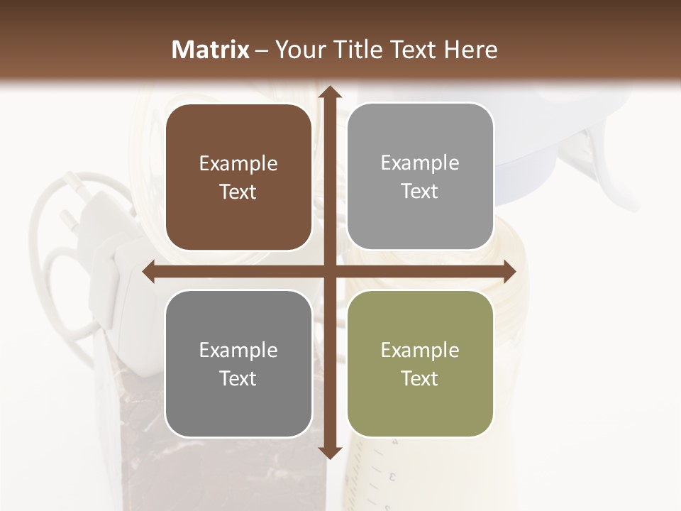 Newborn Food Marble PowerPoint Template