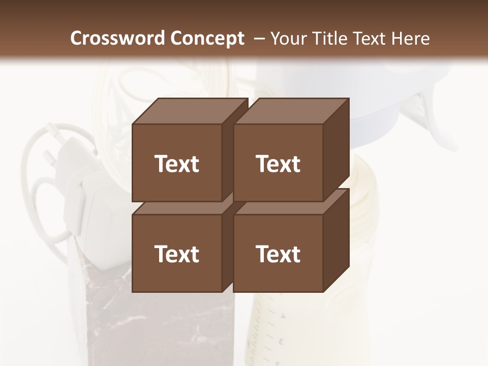 Newborn Food Marble PowerPoint Template