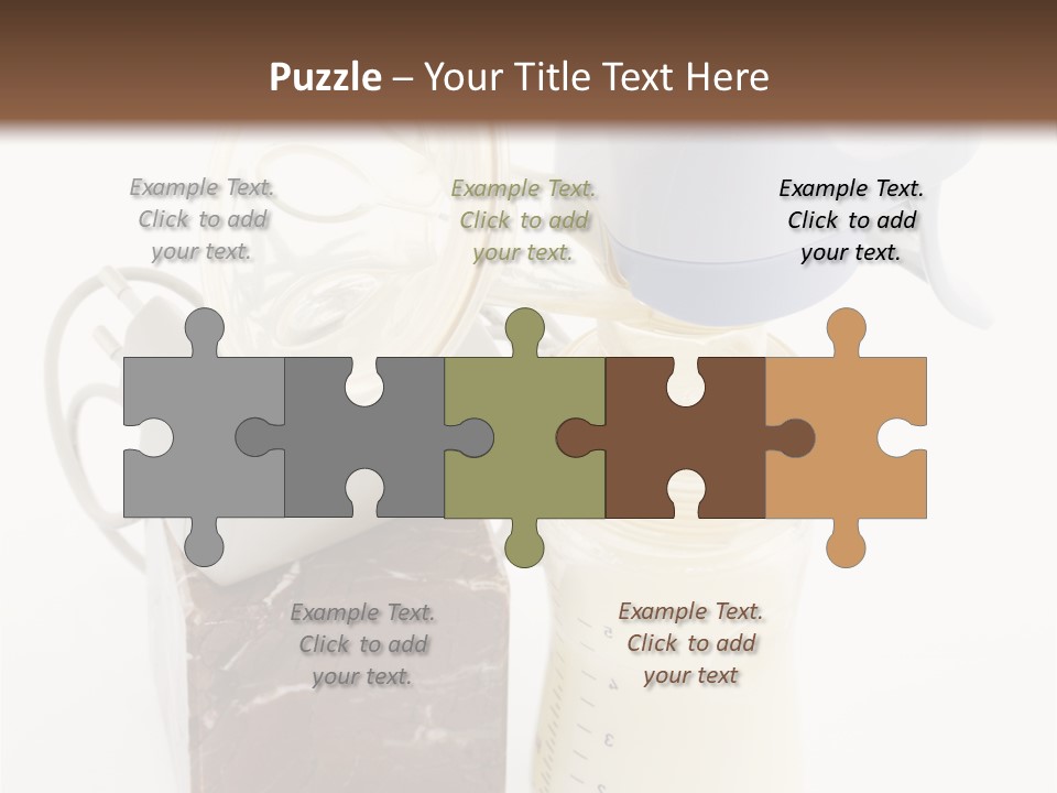 Newborn Food Marble PowerPoint Template