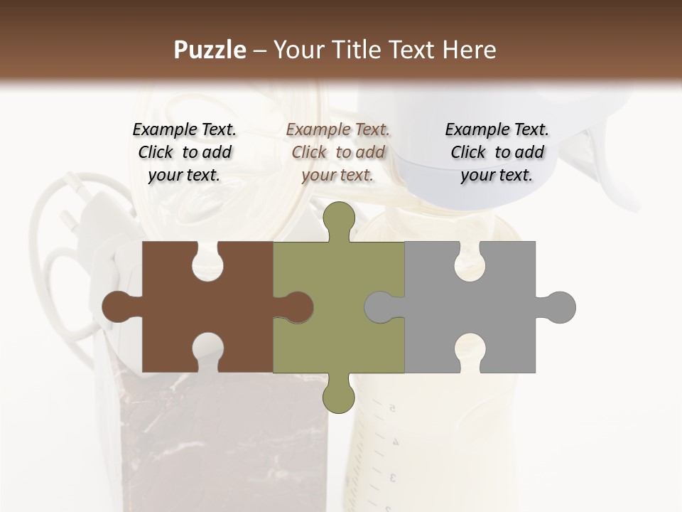 Newborn Food Marble PowerPoint Template