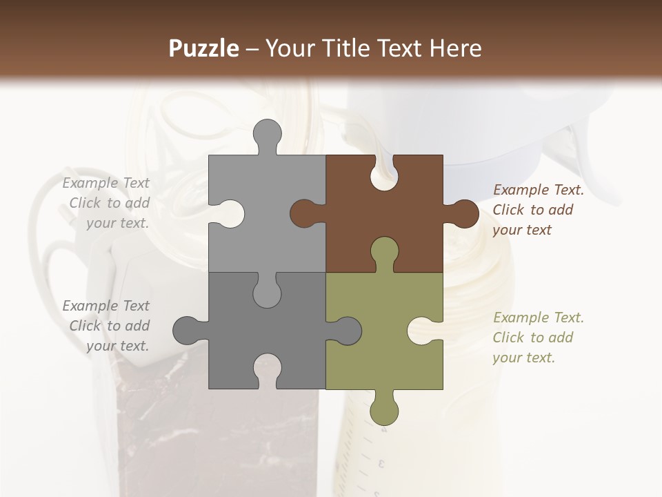 Newborn Food Marble PowerPoint Template