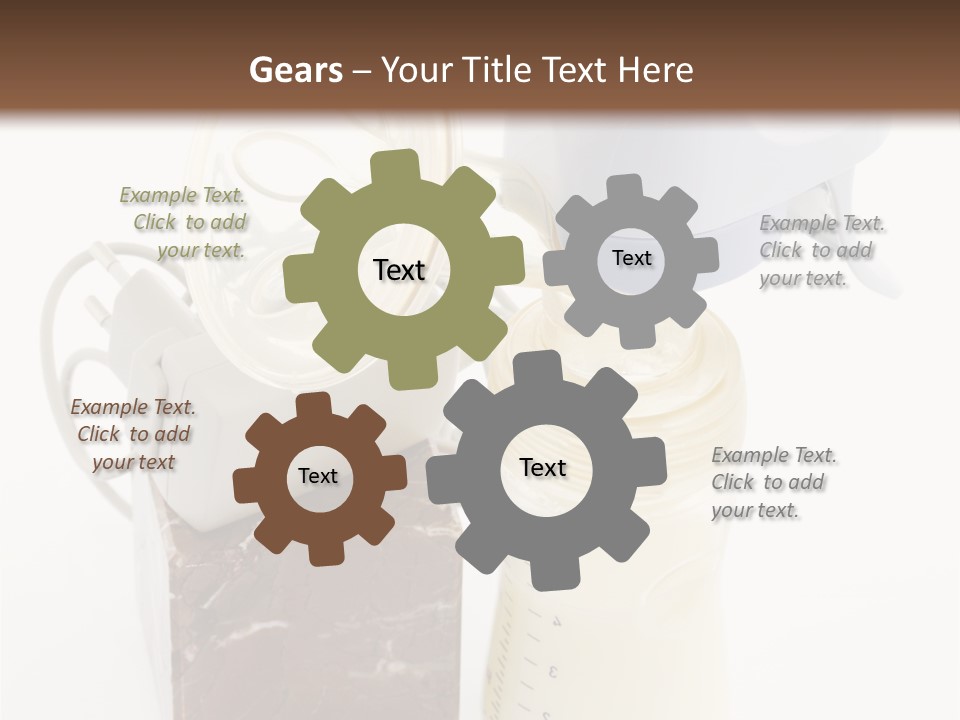 Newborn Food Marble PowerPoint Template