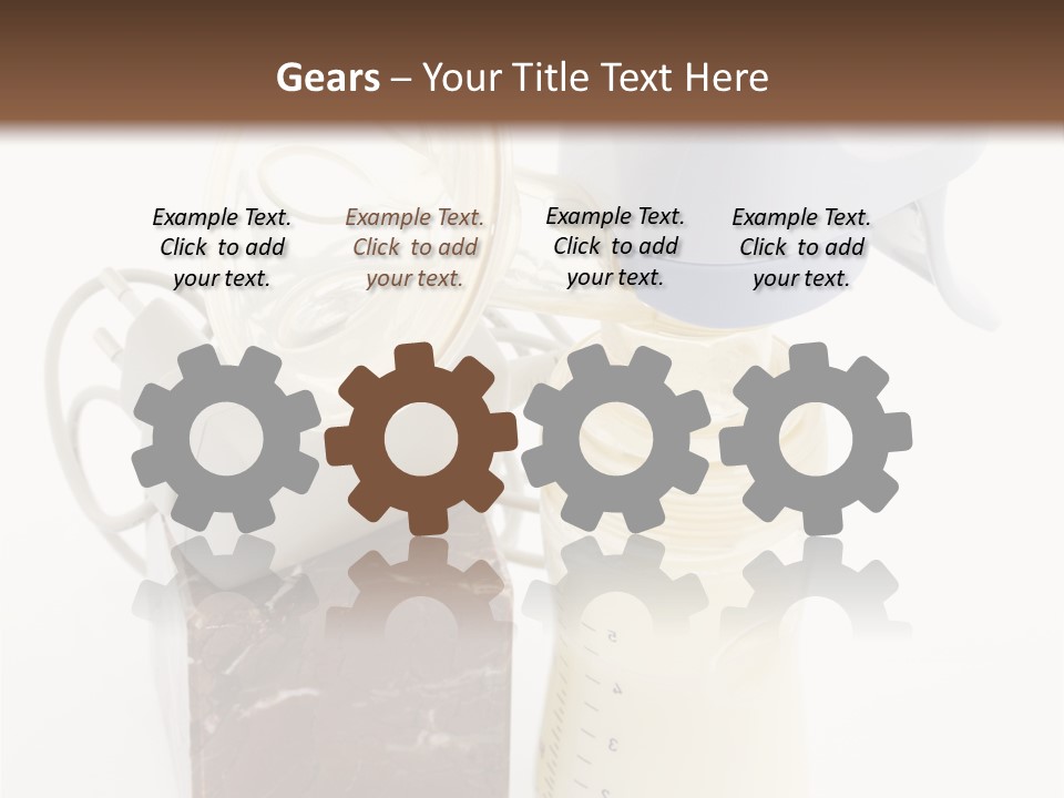 Newborn Food Marble PowerPoint Template